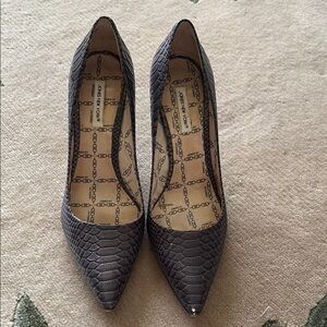 Jones New York Black Textured Women's Pumps